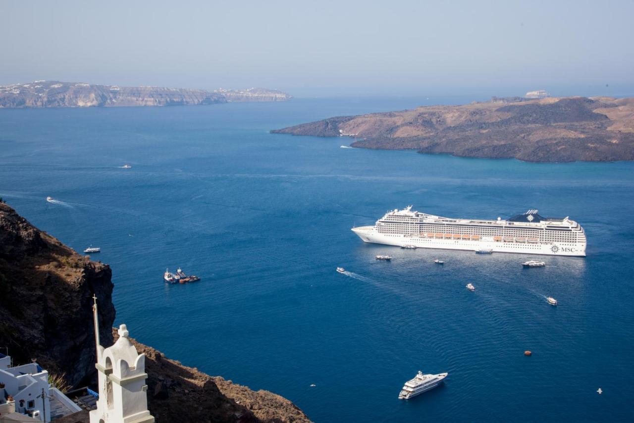 Caldera Cliff Suites Fira  Exterior foto